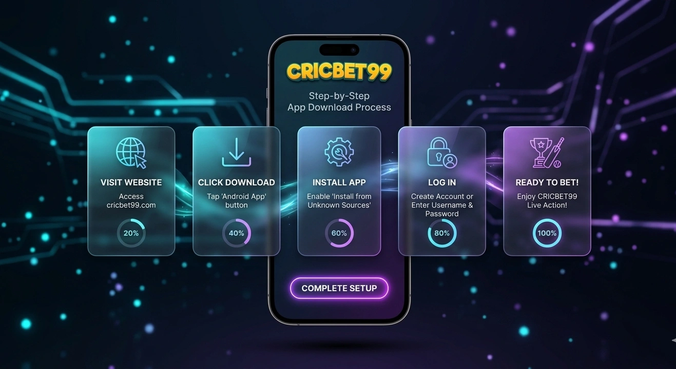 How to download Cricketbet99 app step by step on mobile device
