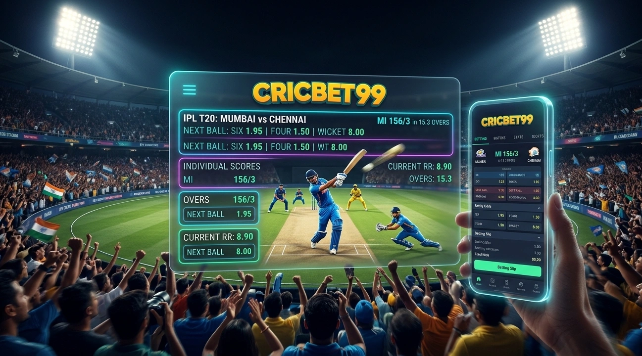 cricketbet99 IPL betting live cricket odds mobile betting interface