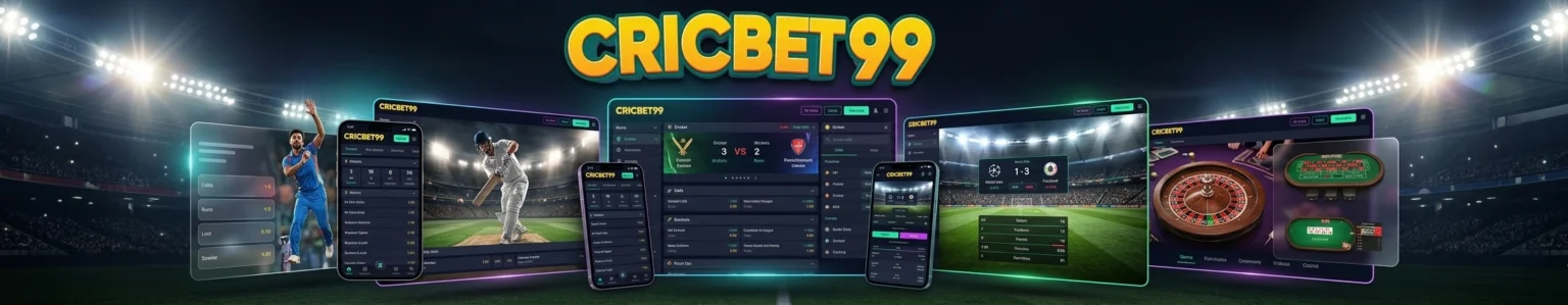 cricketbet99 multi game betting platform cricket football casino interface